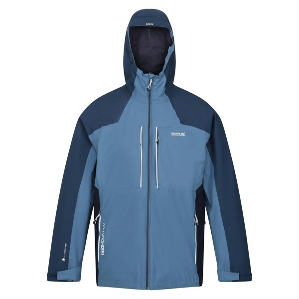 Regatta Mens Raddick Waterproof Jacket - Stellar/Blue Wing