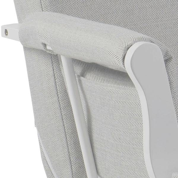 Kub Haldon Nursing Rocking Chair Limited Edition Grey Storage Pockets