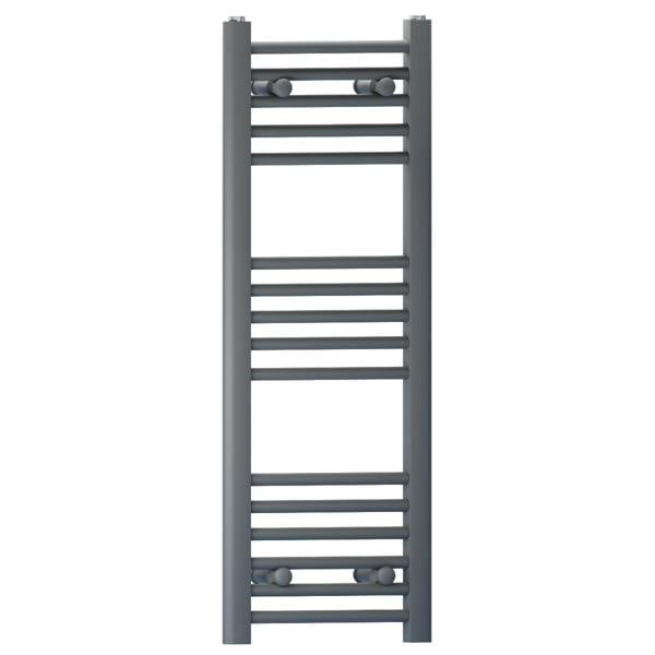 400mm-x-900mm-Anthracite-Grey-Heated-Bathroom-Towel-Rail-Radiator-For-Central-Heating-Elegant-Designer-In-UK