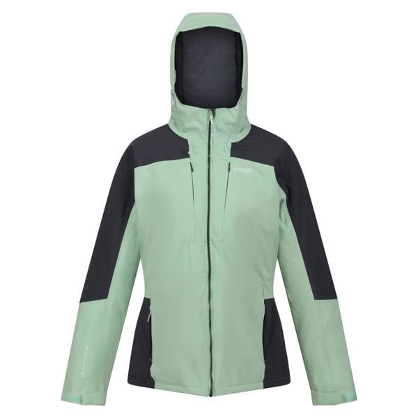 Regatta Womens/Ladies Highton Stretch Padded Jacket - Quiet Green/Seal Grey