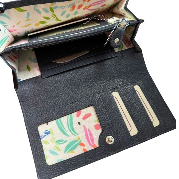 Mala Leather Beau’s Dog Beach Shop Matinee RFID Leather Purse