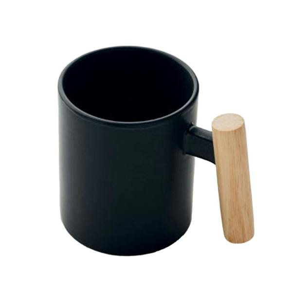 MidOcean Crenate Ceramic 320ml Mug - Black - 