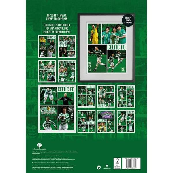 Celtic FC Collector's Edition A3 Calendar 2027, Wall Calendars, Month To View, Sports, Gift