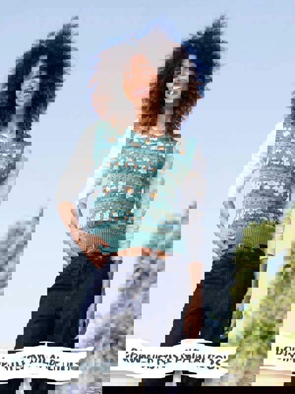 Kite Girls Organic Pixie Petals Knit Vest