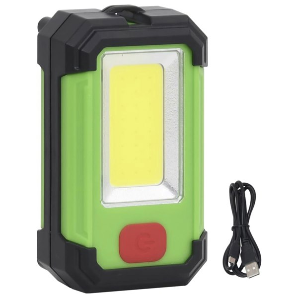 Berkfield Portable Solar Powered LED Spotlight 7 W Cold White