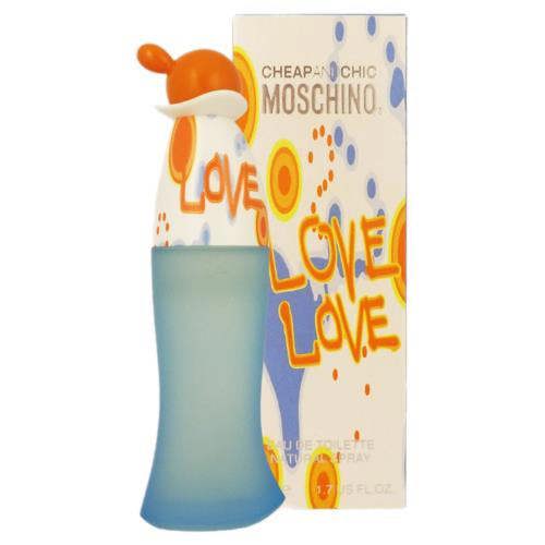 Moschino Cheap & Chic I Love Love 50ml Eau De Toilette EDT Spray For Her