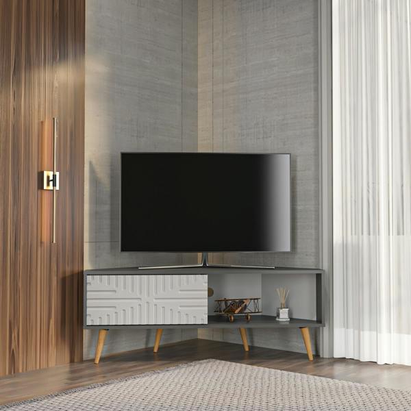 Decorotika Mora Modern Tv Stand TV Cabinet for TV's up to 63"