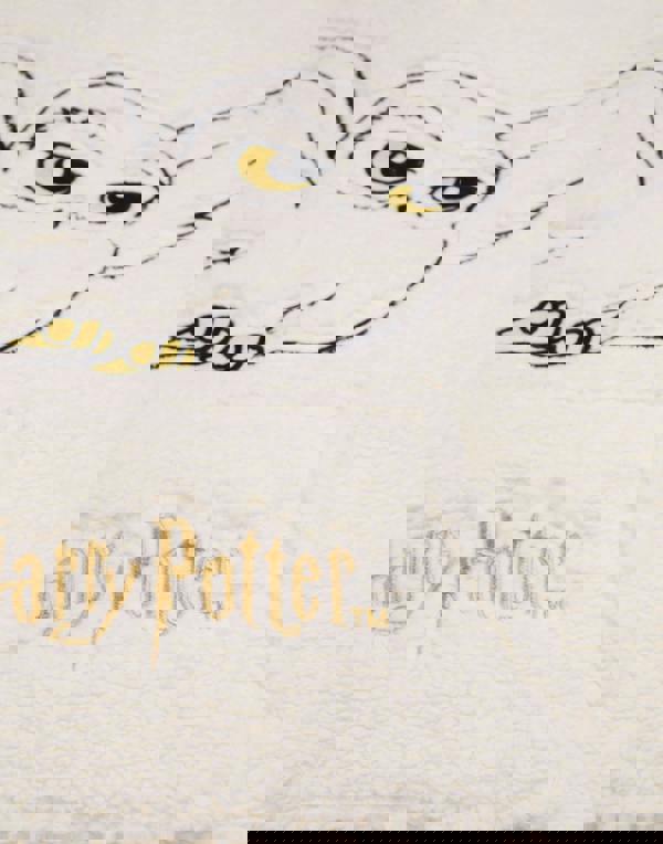 Harry Potter Girls Beige Hedwig Blanket Hoodie (One Size)