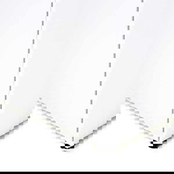 Furniture To Go Chelsea 2 Drawer Bedside in White with Oak Trim