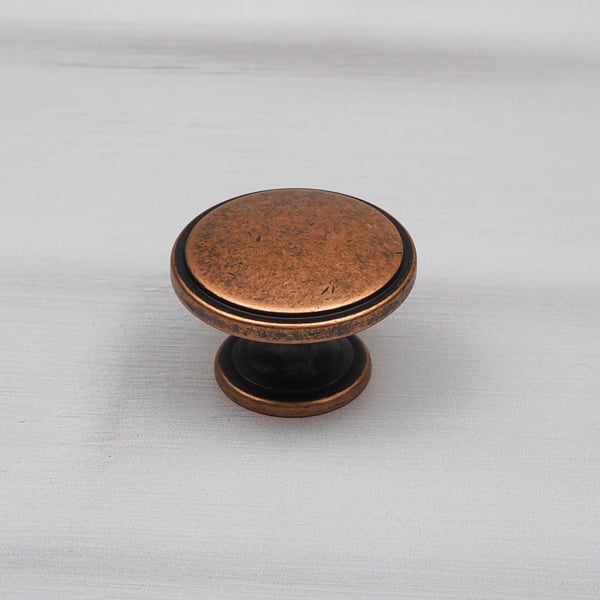 Handle & Home Antique Copper D Handles
