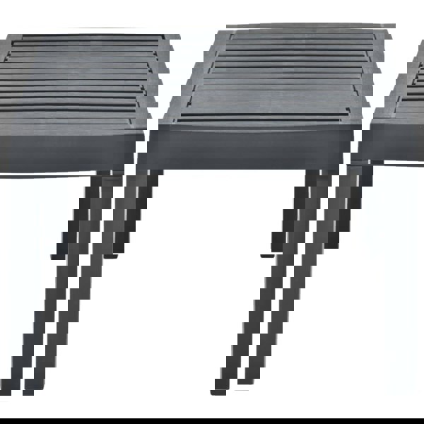 Berkfield Garden Table Anthracite 78x55x38 cm Plastic