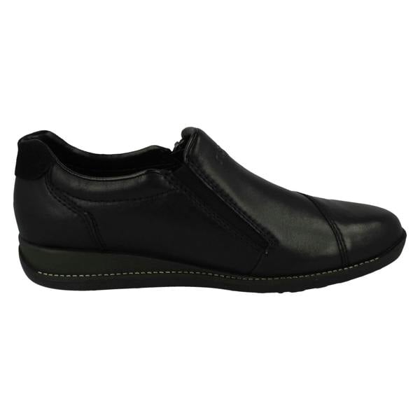 Rieker Ladies Rieker Casual Flat Shoes With Nano Water Protection 44265