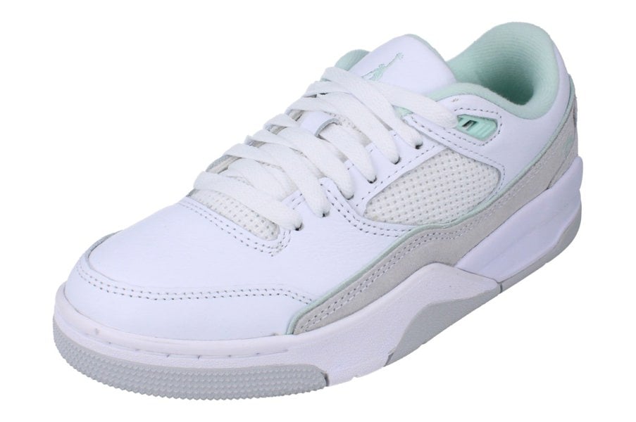 Nike Womens Air Jordan Flight Court Trainers Fz9854  105 - White Igloo Pure Platinum 105 - Photo 0