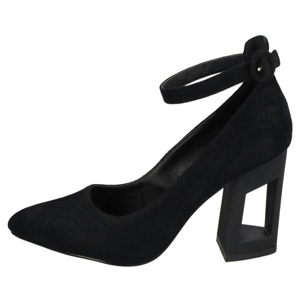 Spot On Ladies Spot On Court Shoes With Ankle Strap