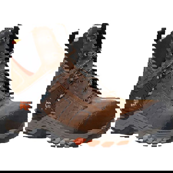Timberland Pro Hypercharge Composite Safety Toe Work Boot - Brown/Orange