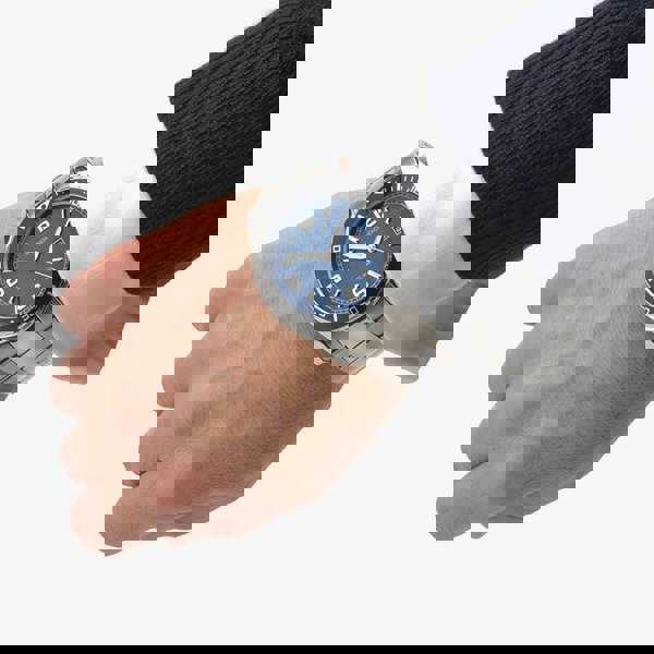 Sekonda Dive Stainless Steel Blue Dial Watch 1512