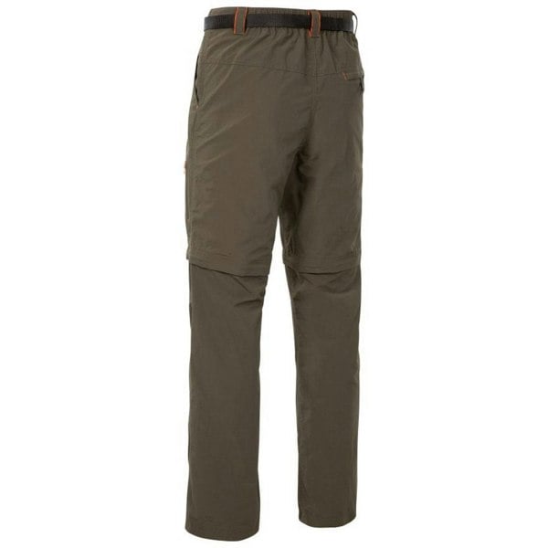 Trespass Mens Rynne B Mosquito Repellent Cargo Trousers - Olive