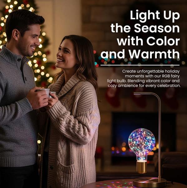 BELL Lighting E27 RGB Fairy LED Globe Bulb Colour Changing Decorative Light