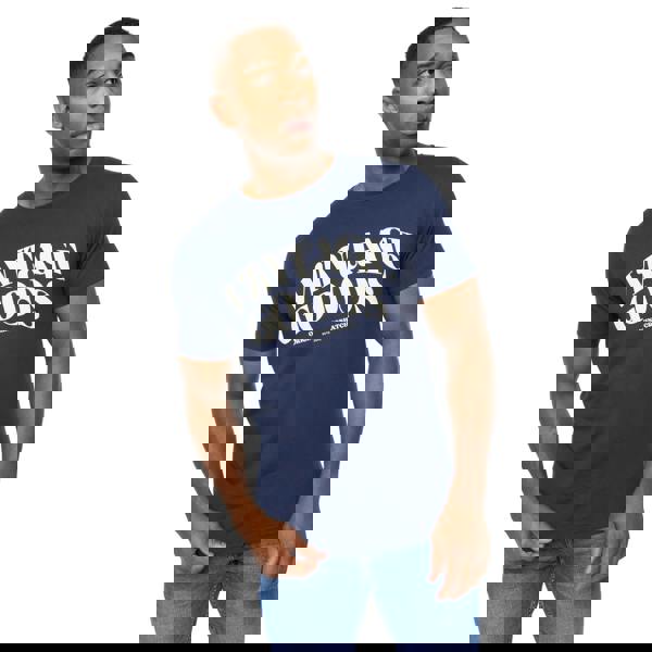 Crosshatch Mens Wilsby T-Shirt - Navy - 