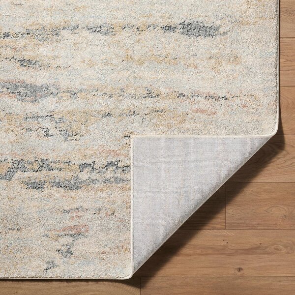 Livabliss Avellino AVL2350 Abstract Beige Grey Blue Modern Marble High Pile Rug
