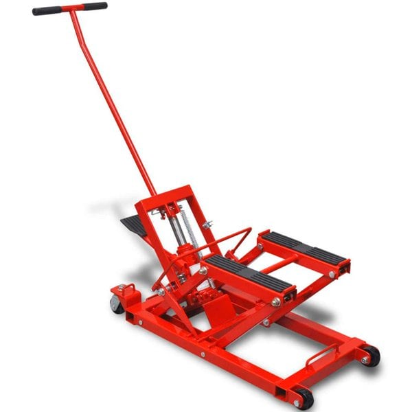 Berkfield Hydraulic Motorcycle/ATV Jack 680 kg Red