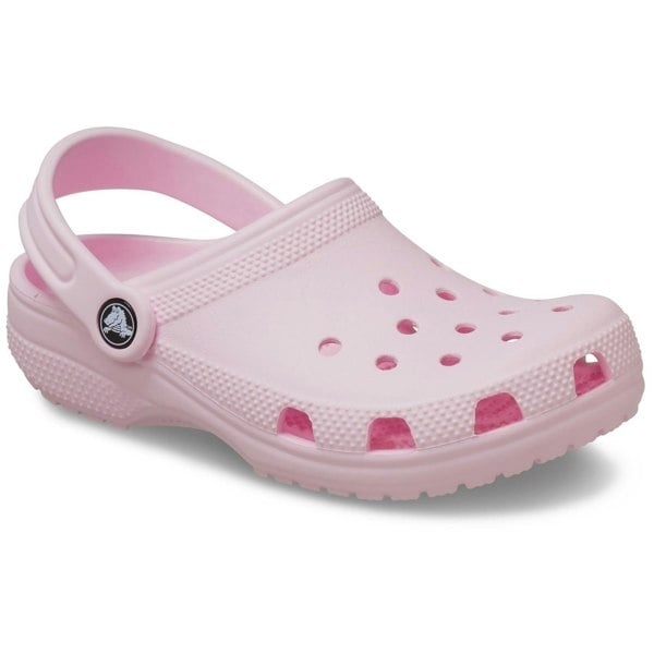 Crocs Kids' Classic Clog Thermoplastic Pink Milk Loafers