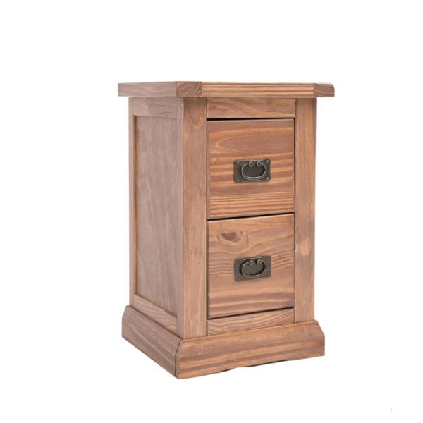 Tirolo 2 Drawer Petite Bedside Table