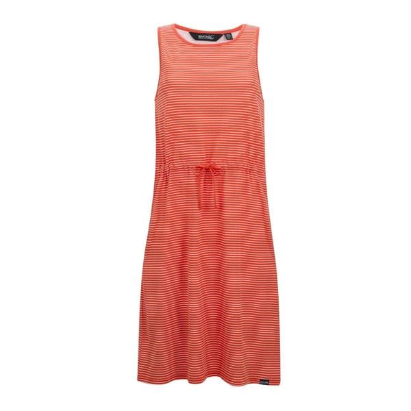 Regatta Womens/Ladies Amorie Dress - Tangerine Tango/White