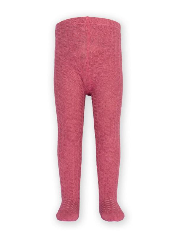 Kite Girls Organic Cable Tights Heather