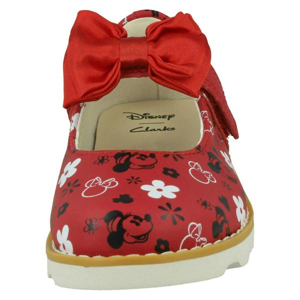 Clarks Girls Clarks Minnie Mouse Design Shoes Crown Bow