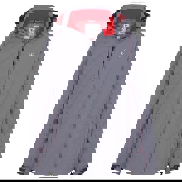 Lazy Jacks Mens Nylon Waterproof Jacket - Steel