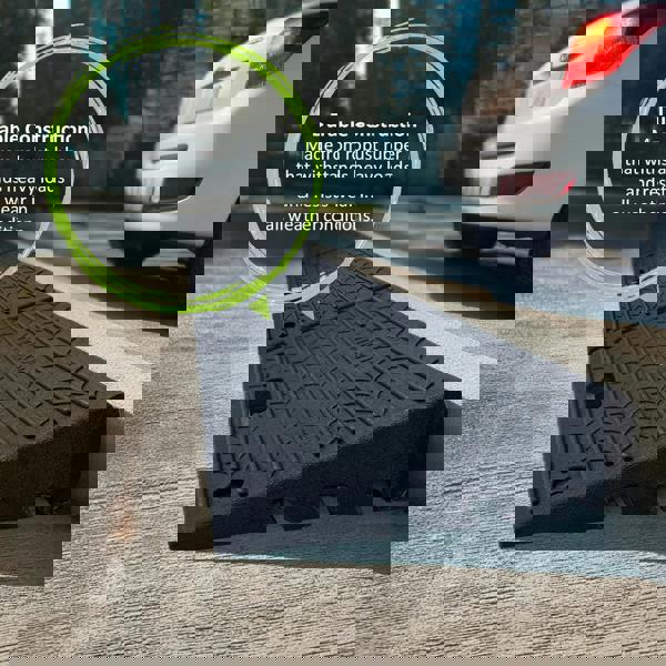 Nicoman Heavy-Duty Rubber Kerb Ramps