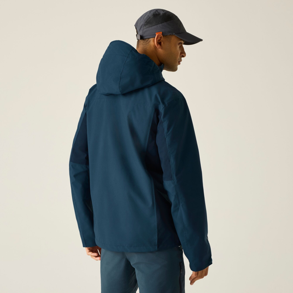 Regatta Mens Birchdale II Waterproof Jacket - Moonlight Denim/Navy