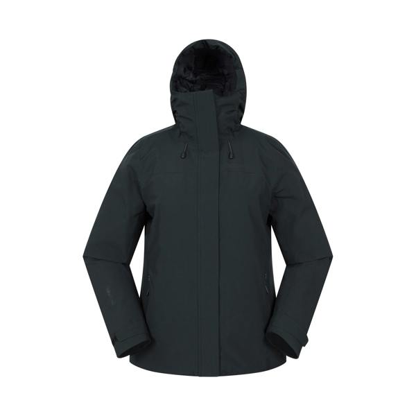 Mountain Warehouse Womens/Ladies Mallory Short Waterproof Padded Jacket - Black - 