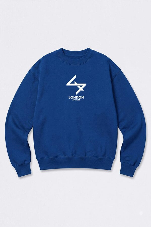 London Attitude Relaxed Fit Japanese Inspired Graphic Sweatshirt