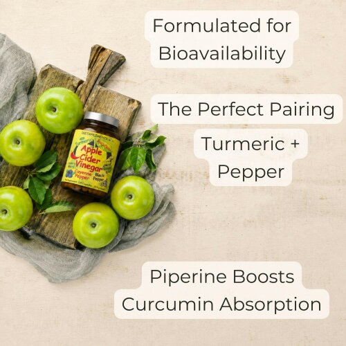 Dietapplements Apple Cider Vinegar with the Mother, Superfood, Biocultures & Berries Complex