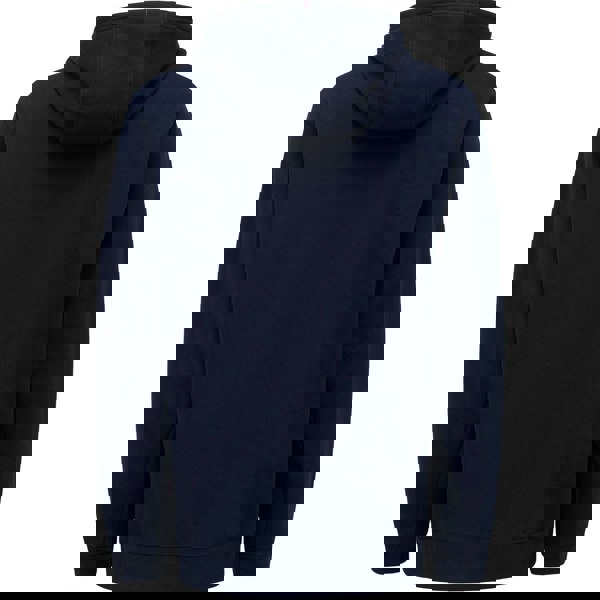 Hard Yakka Brushed Fleece Polyester Men's Blue Hooded Sweatshirt