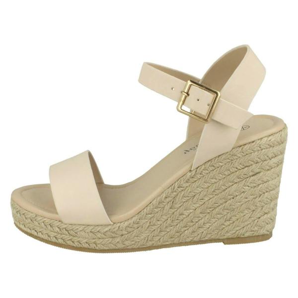Savannah Ladies Savannah High Rope Wedge Sandals F10888