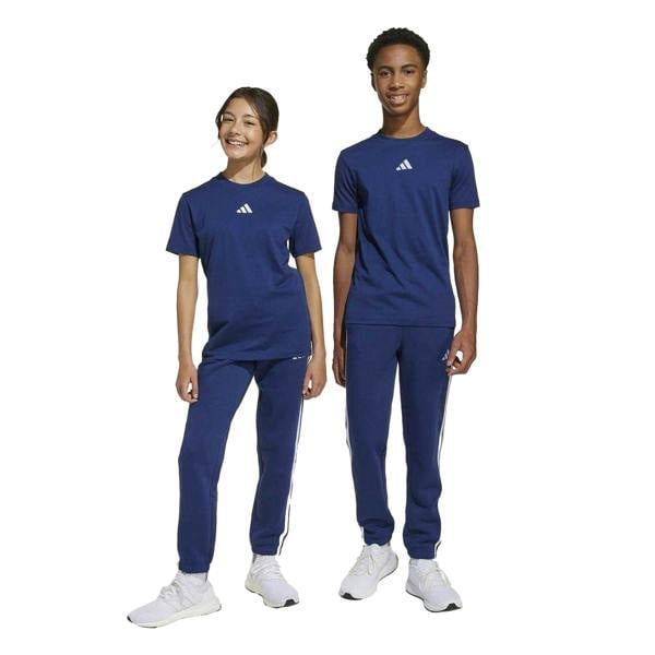 Adidas Childrens/Kids Essentials Joggers - Navy/White - 
