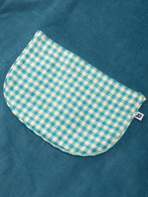 Kite Boys Organic Ocean Check Reversible Apron