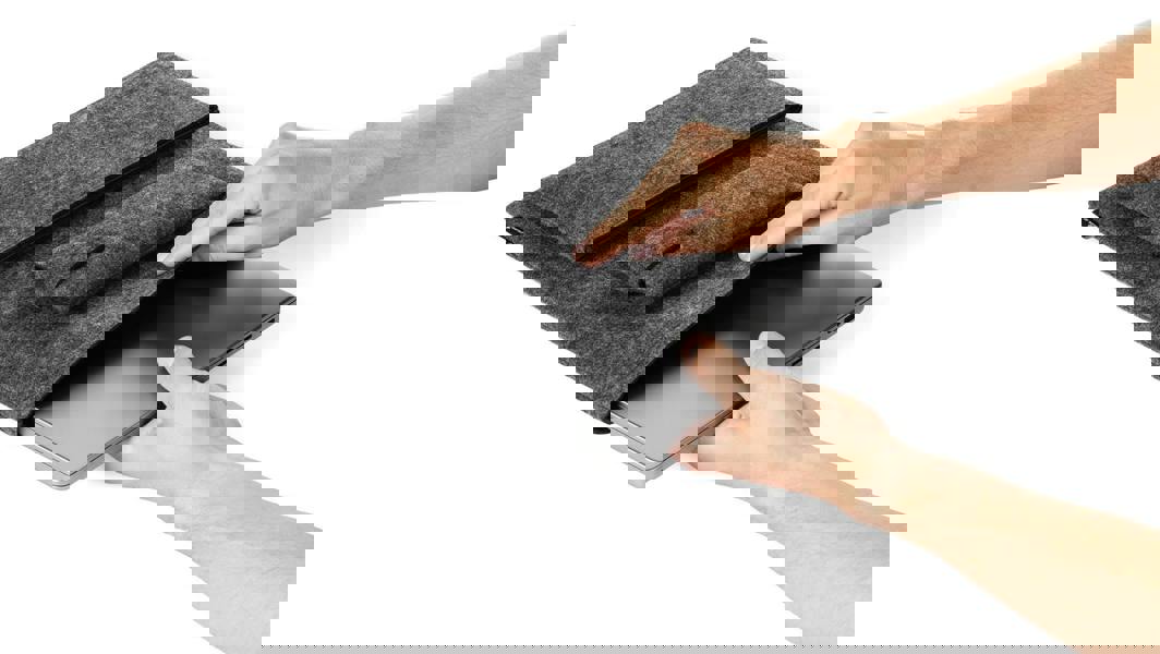 Durable Recycled Felt Laptop MacBook Bag Case Sleeve | 16.4" | Teal