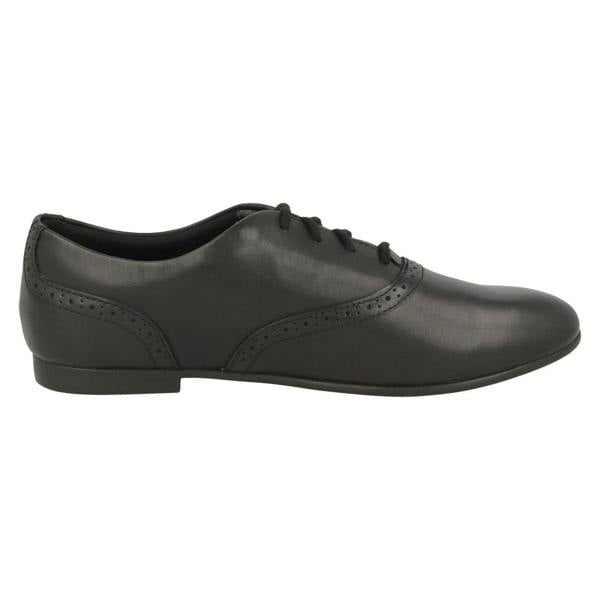 Clarks Girls Clarks Lace Up Brogue School Shoes Jules Walk