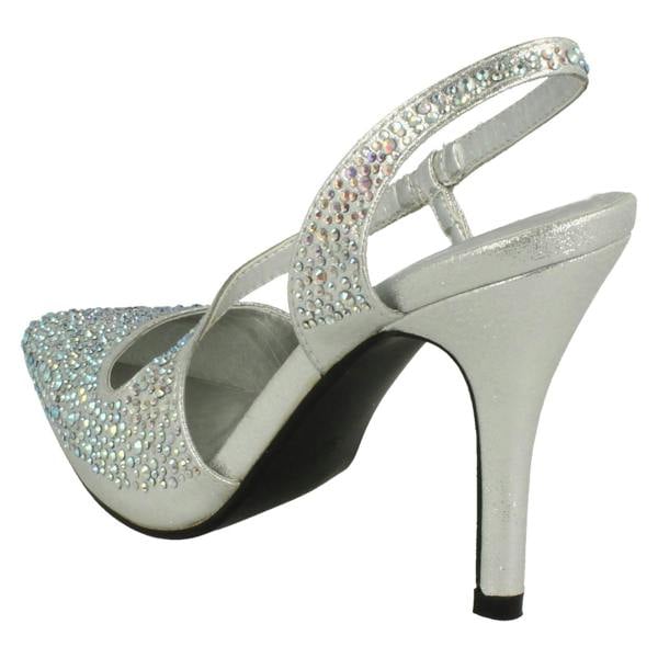 Anne Michelle Ladies Anne Michelle Sling Back Evening Shoes