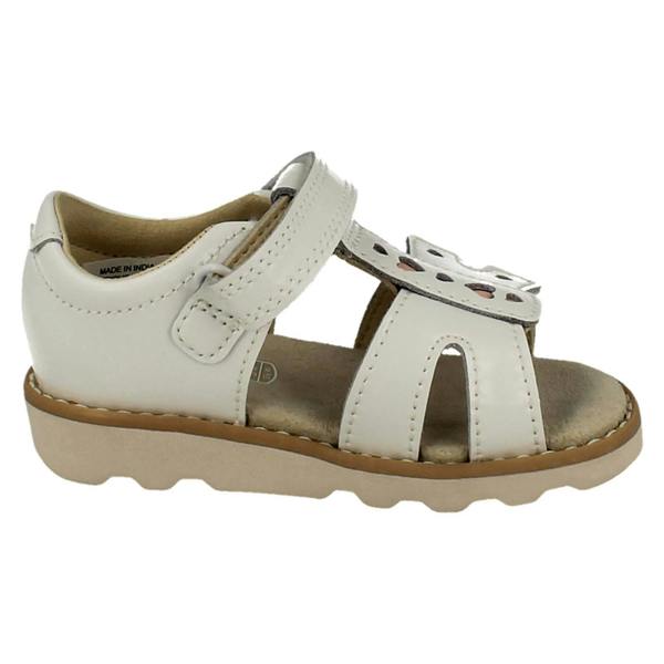 Clarks Girls Clarks Heart Detail Sandal Crown Beat T