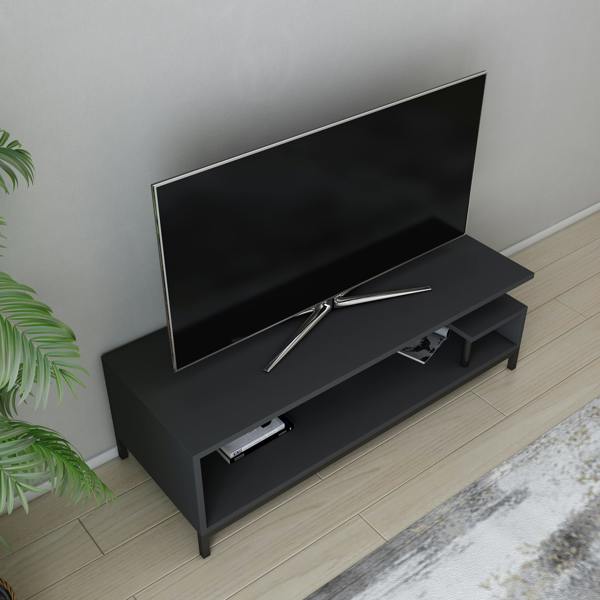 Decorotika Reilly Modern Tv Stand TV Cabinet for TV's up to 55"