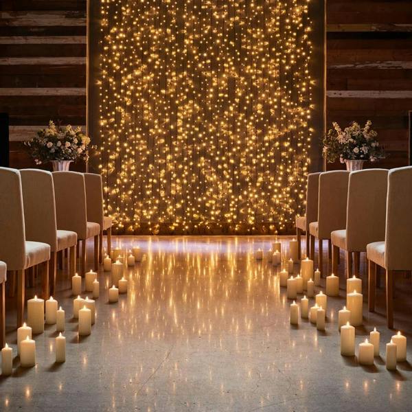 TruGlow® Ivory LED Chapel Candle | 15cm