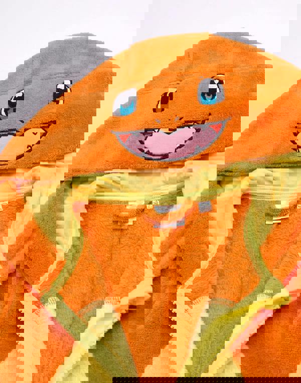 Pokemon Unisex Kids Orange Charmander Onesie