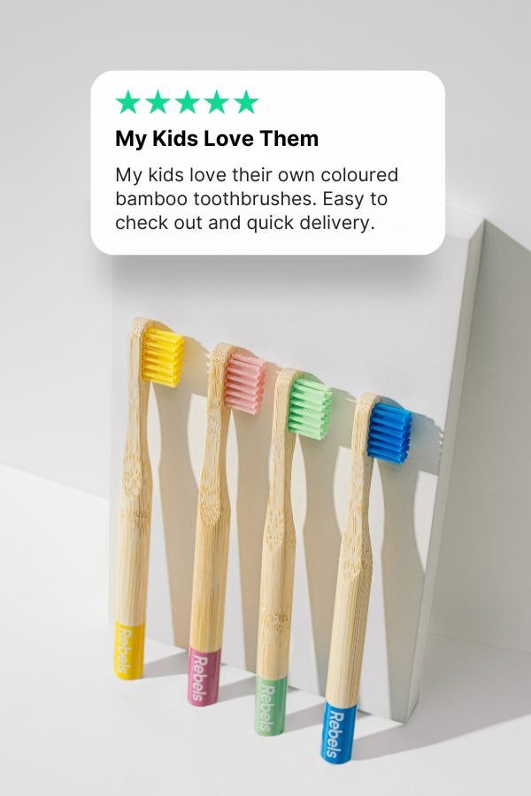 Kids Bamboo Toothbrush Trust Pilot 5 Star Review