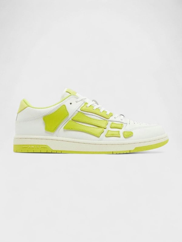 Amiri Skel Top Low White Lime