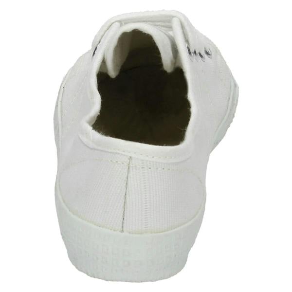 Spot On Boys Spot On Canvas Lace To Toe Plimsolls